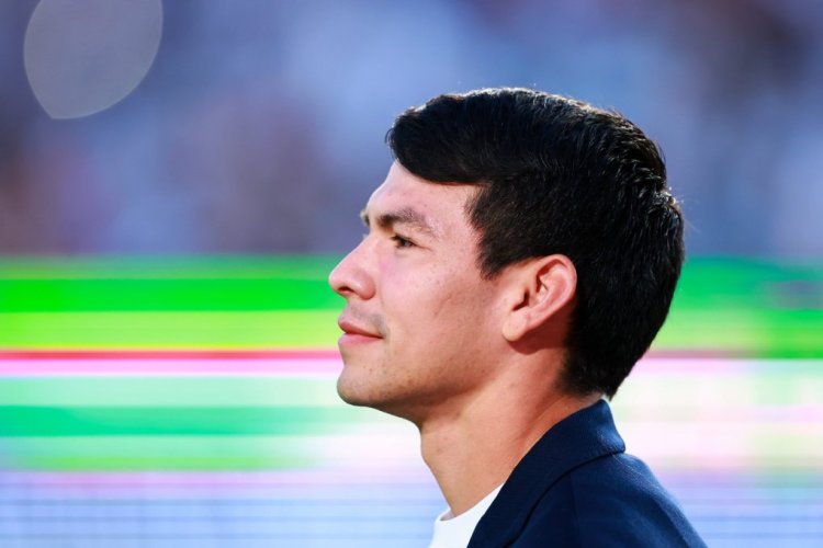 PACHUCA, MEXICO - MAY 29: Mexican player Hirving Lozano looks on prior the final second leg match between Pachuca and Atlas as part of the Torneo Grita Mexico C22 Liga MX at Hidalgo Stadium on May 29, 2022 in Pachuca, Mexico. (Photo by Hector Vivas/Getty Images)
