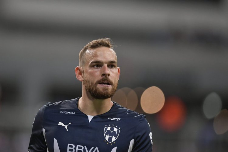MONTERREY, MEXICO - JULY 31: Vincent Janssen #9 of Monterrey looks on during the 2nd round match between Monterrey and Pumas UNAM as part of the Torneo Grita Mexico A21 Liga MX at BBVA Stadium on July 31, 2021 in Monterrey, Mexico. (Photo by Azael Rodriguez/Getty Images)