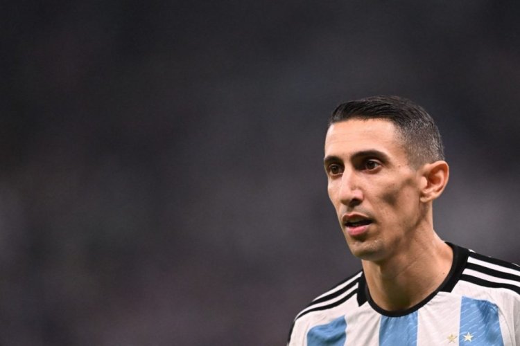 Argentina's midfielder #11 Angel Di Maria is seen during the Qatar 2022 World Cup Group C football match between Argentina and Mexico at the Lusail Stadium in Lusail, north of Doha on November 26, 2022. (Photo by Kirill KUDRYAVTSEV / AFP) (Photo by KIRILL KUDRYAVTSEV/AFP via Getty Images)